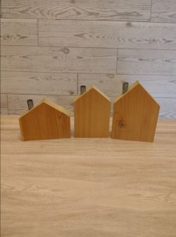 Home decor wooden houses
