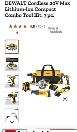 7 piece DeWalt Combo kit