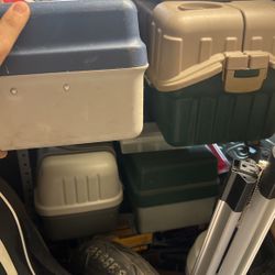 Tackle Boxes For Days!