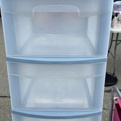 Sterilite Three Tier Storage Drawer