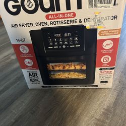 Gourmia All-in-One 14-Qt Digital Air Fryer Oven (Rotisserie & Dehydrator)