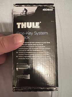 Thule legit locks and keys. 4 piece set new never used