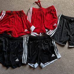5 Women Small Adidas Shorts 