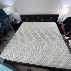 Cama king Con Colchón 