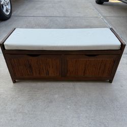 Shoes Bench With 2 Storage