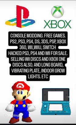 PS3, VITA, WII, 3D PRINTER, GROW LIGHTS FOR SALE