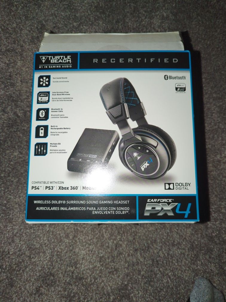 Turtle Beach Ear force pX4 Surround Sound Headphones