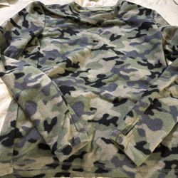 Flannel Under Armor Type Shirt Sz Lg