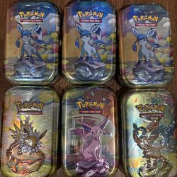 Pokémon Prismatic Evolutions Mini Tins