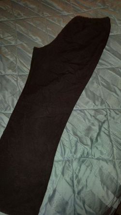 Black scrub pants size L