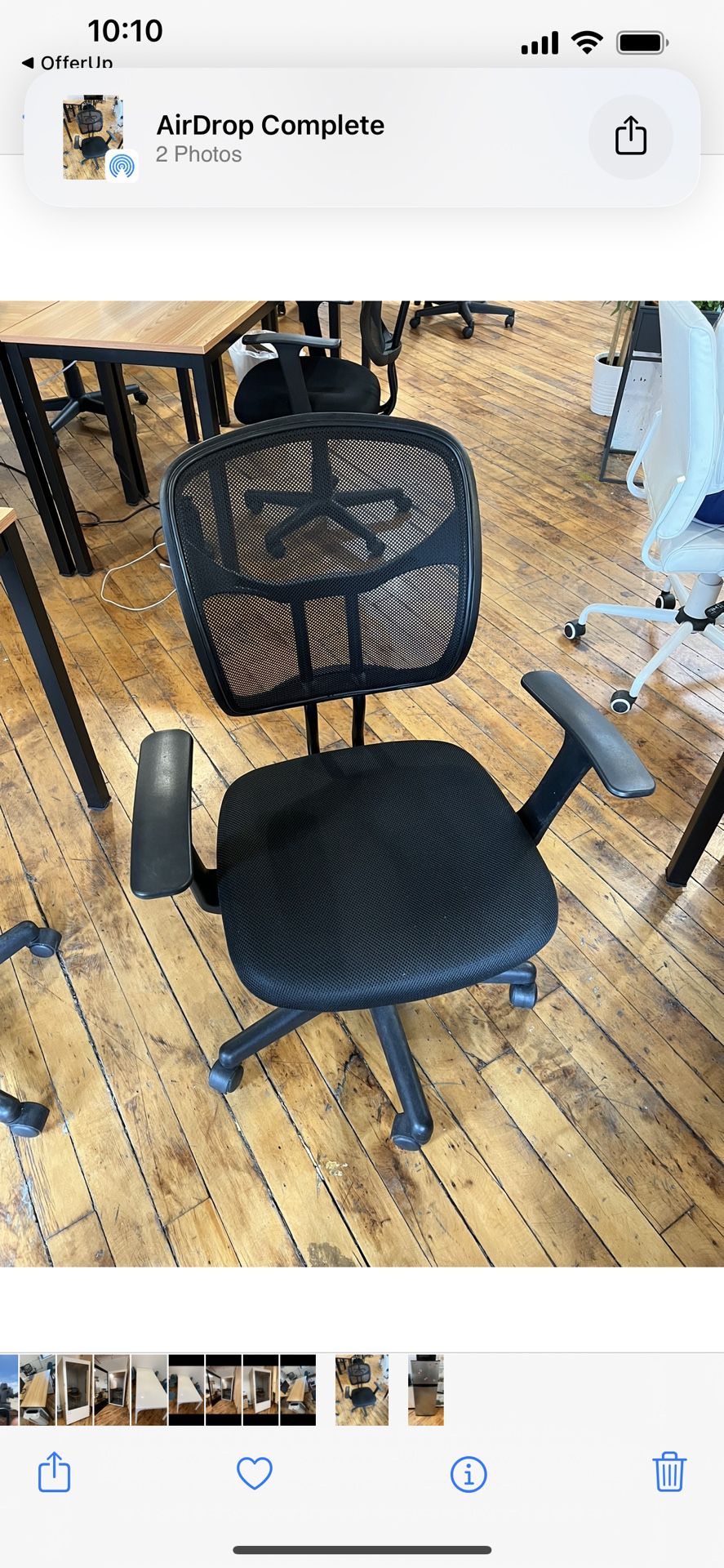 Office chairs (10 - 30$ Each) 