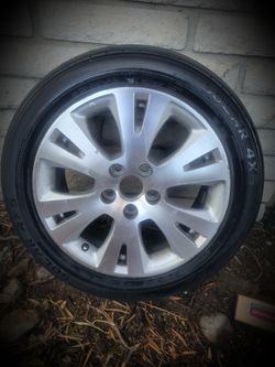 New Tire. Sweet Deal.