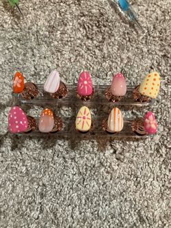 Summer Sunshine Press-On Nails