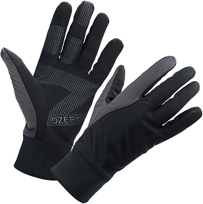 OZERO Winter Thermal Gloves Men Women Touch Screen Water Resistant Windproof