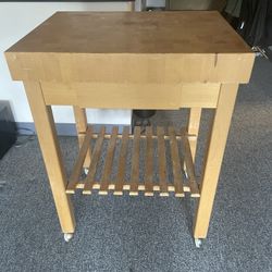 Butcher’s Block Table