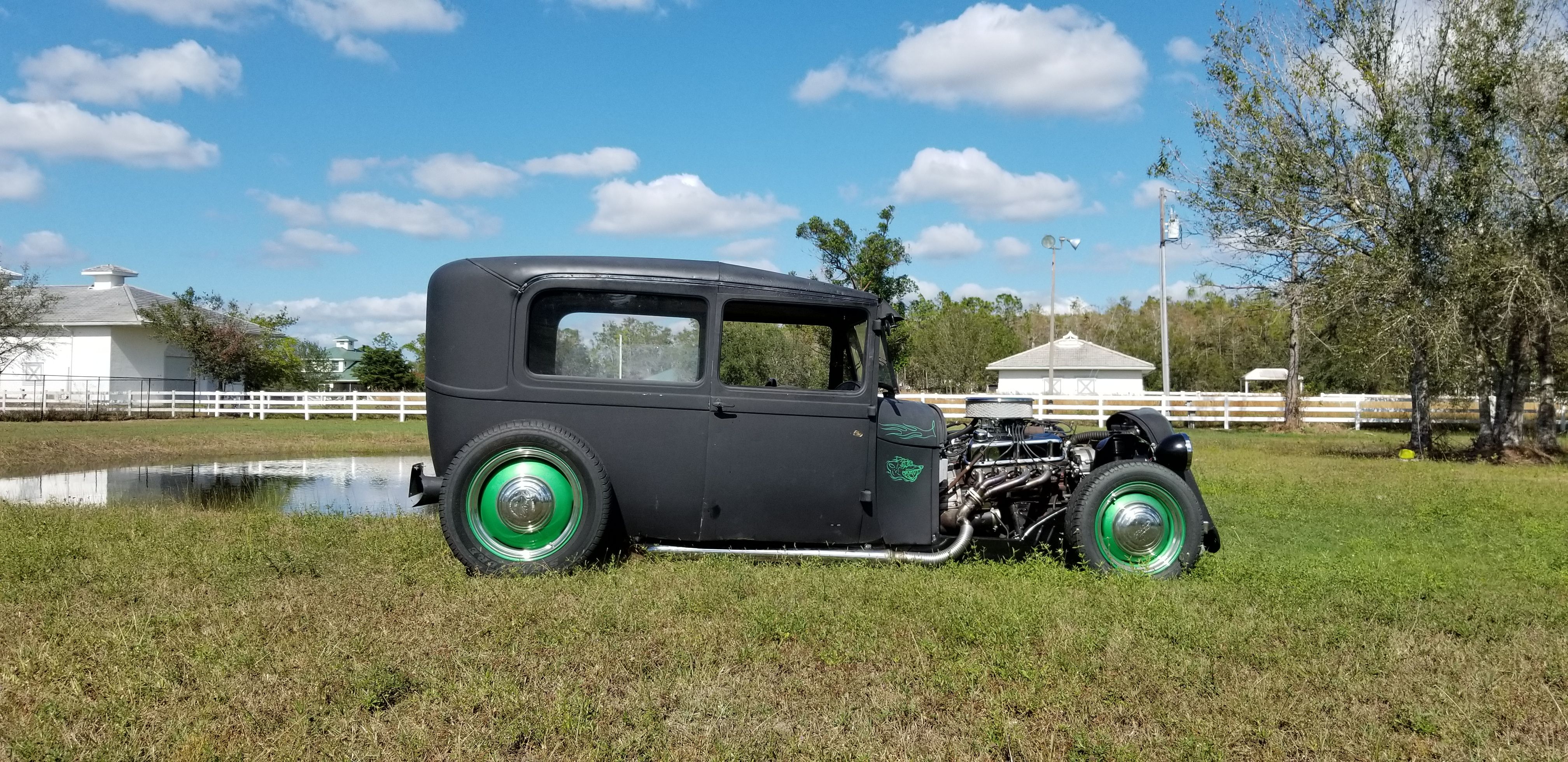 1928 Model A Tudor Rat Rod Hot Rod