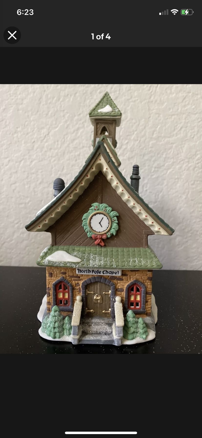Dept 56 North Pole Chapel