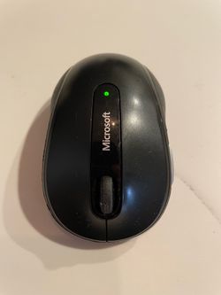 Microsoft Wireless Mouse w/ USB Dongle + Battery - Tested Working