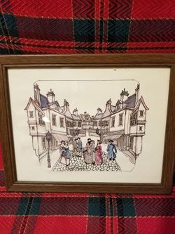 Vintage Anthony Gruerio print