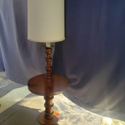 Vintage Lamp Table 