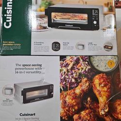 Cuisinart 14-in-1 Space-Saving Digital Air Fryer Oven with 2-in-1 9"x13" Pan