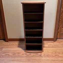 Media Organizer Storage Shelves