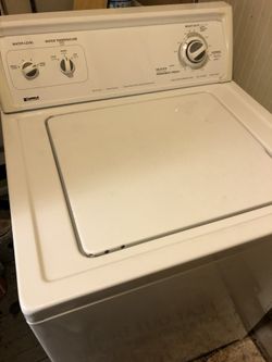 Kenmore washer