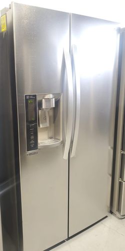 LG Side By Side Stainless Steel Fridge

