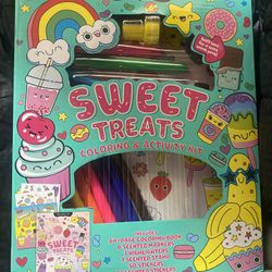 Kaleidoscope: Sweet Treats Coloring & Activity Kit, Kid's Dessert Themed Coloring Book (Paperback)