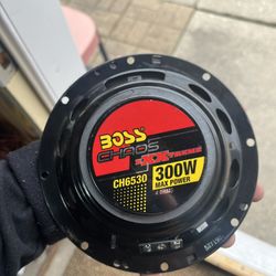 car speakers- Boss Chaos 300w speakers