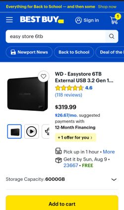 Brandnew EasyShareBRAND NEW PASSPORT NEVER OPENED EXTERNAL HARDDRIVE