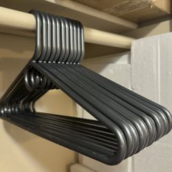 Durable & thick gray hangers