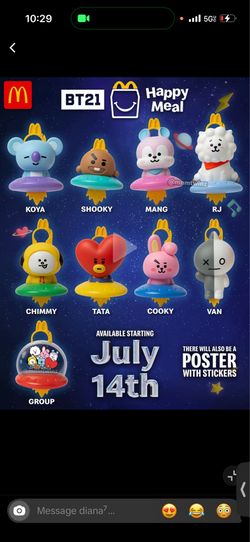 Bts x McDonald’s collab