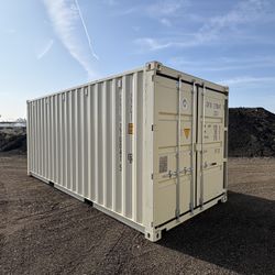 20 FOOT NEW 1-TRIP CONTAINER STD SHED,STORAGE,SHIPPING,CONEX