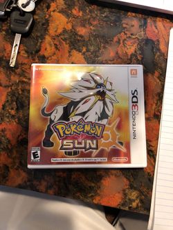 Pokémon sun for Nintendo 3ds
