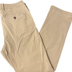 Abercrombie & Fitch Pants Mens 32x32 Beige Kennan Straight Chino Stretch Casual