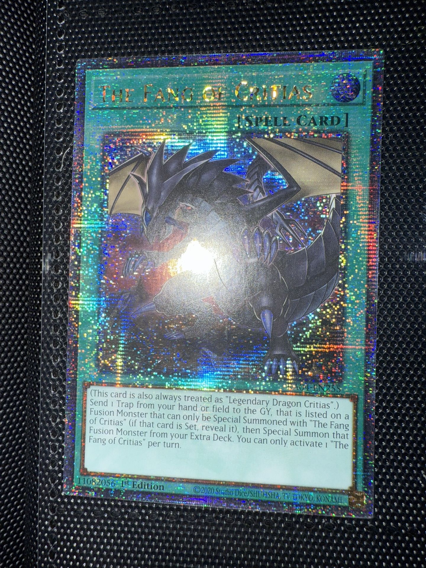 Quarter Century Secret Rare The Fang Of Critias