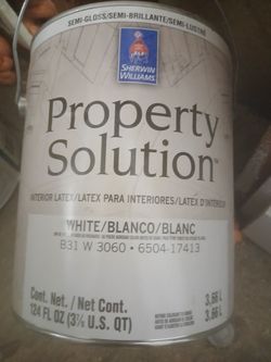 Property solution white paint