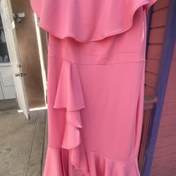 Pink Women’s Dress 1x