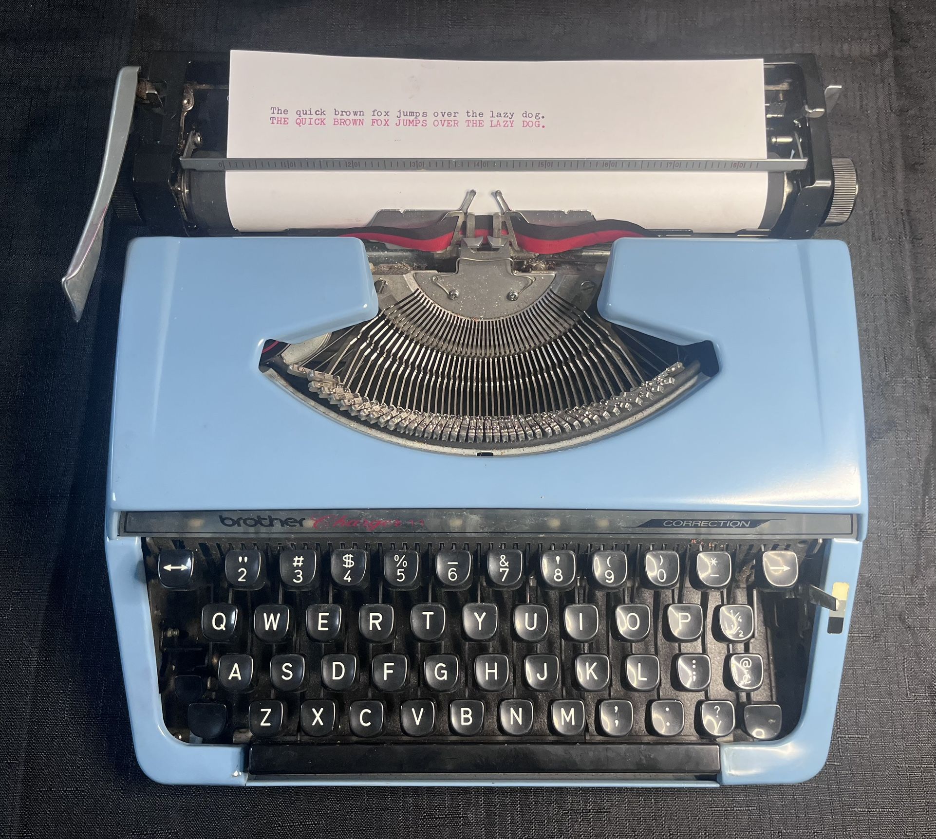 Cute Little Brother Charger 11 In Baby Blue