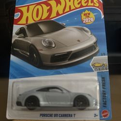 Hot Wheels Porsche 911 Carrera T (Gray)