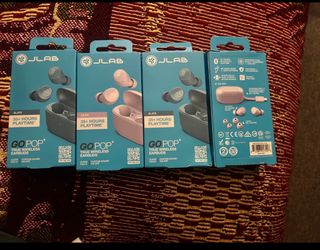 JLab Go Air Pop Bluetooth Earbuds, True Wireless