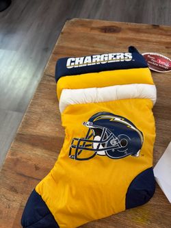Chargers, Christmas, stocking