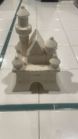 Disney Parks authentic original castle figurine decoration
