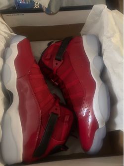 Red Jordan shoes