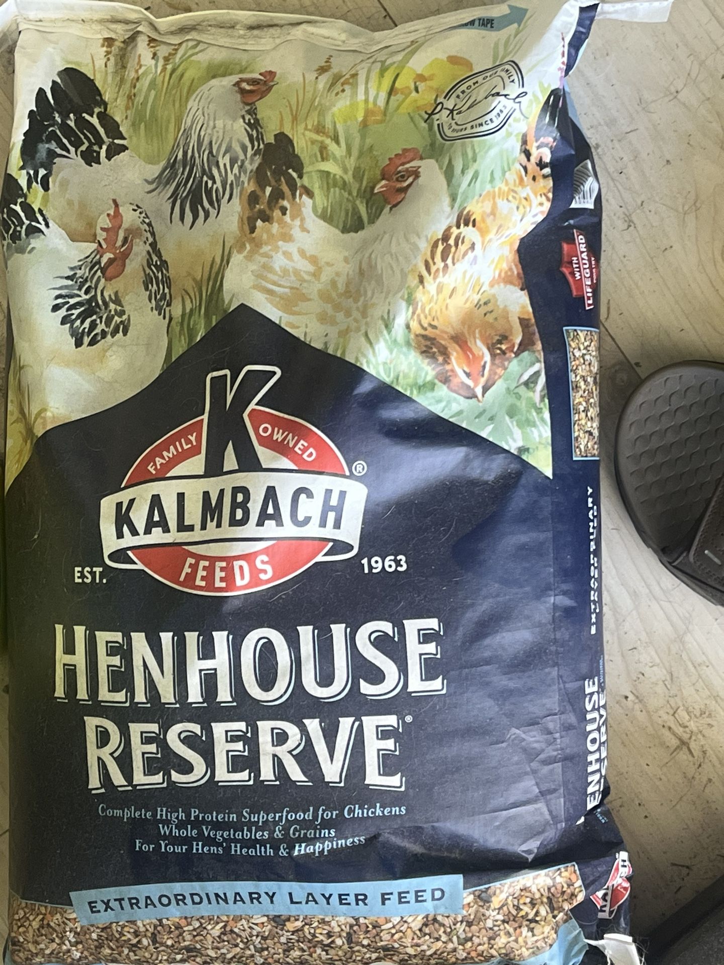 Chicken Food And Grubs