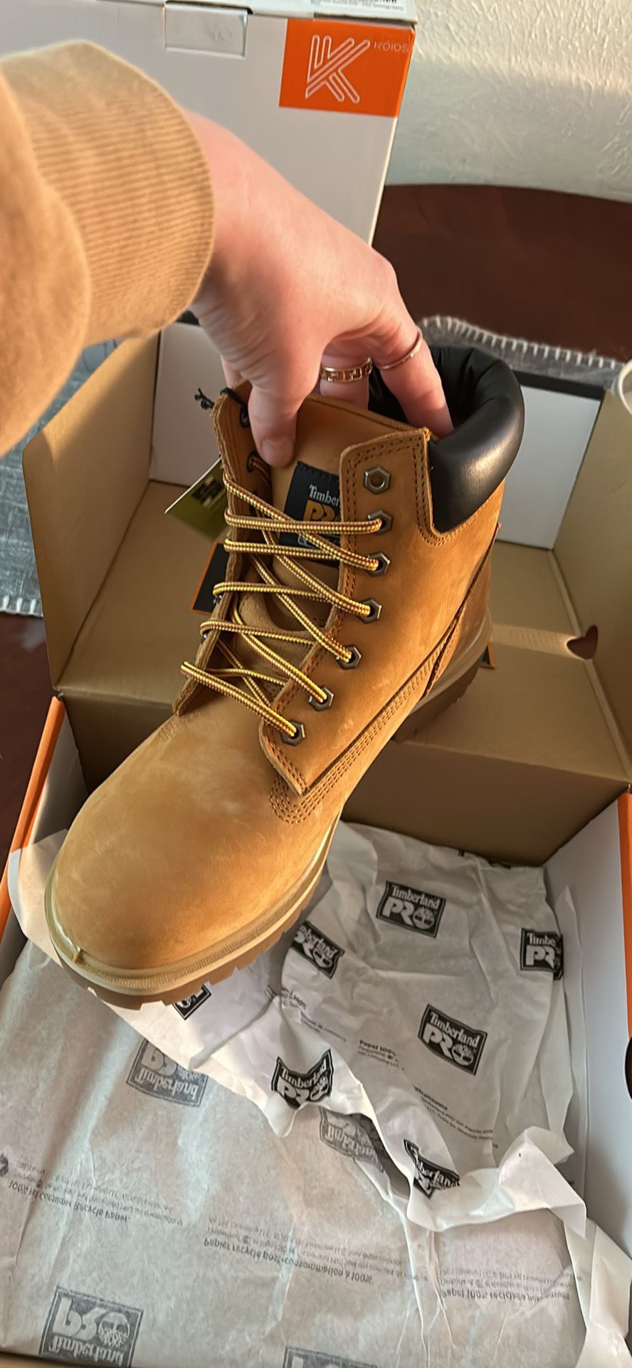 Timberland PROs Size 8.5 Never Worn 