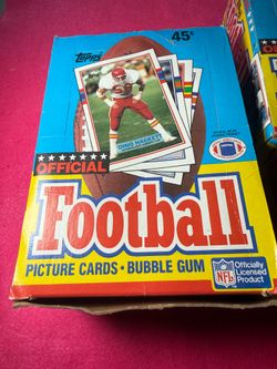 1989 Topps Football Wax Box 36 Factory Sealed Packs