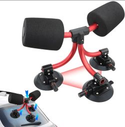 TriGrip Kayak Load Roller,3 Suction Cups Kayak Roller Loader,Kayak Helpers -Pump Vacuum Type- Kayak Roof Roller Loader Load Assist Mount,Kayak Loader