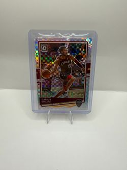 2020-21 Donruss Optic Darius Garland #129 Checkerboard SP Cleveland Cavaliers